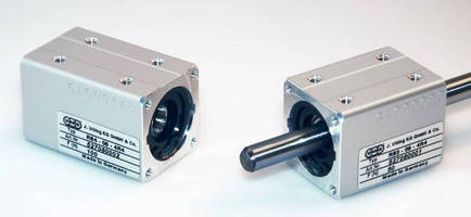 Linear Drive Nut for Small Axis Metrology Machines -- Runs on Threadless 8mm Diameter Shaft